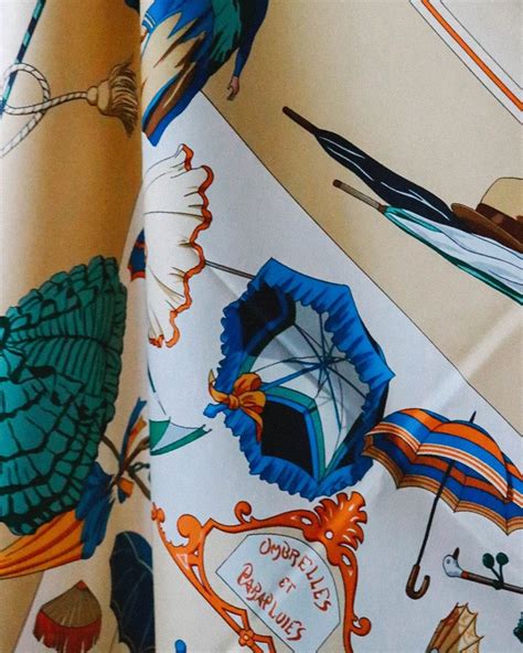 hermes scarf flowing|hermes umbrella scarf.